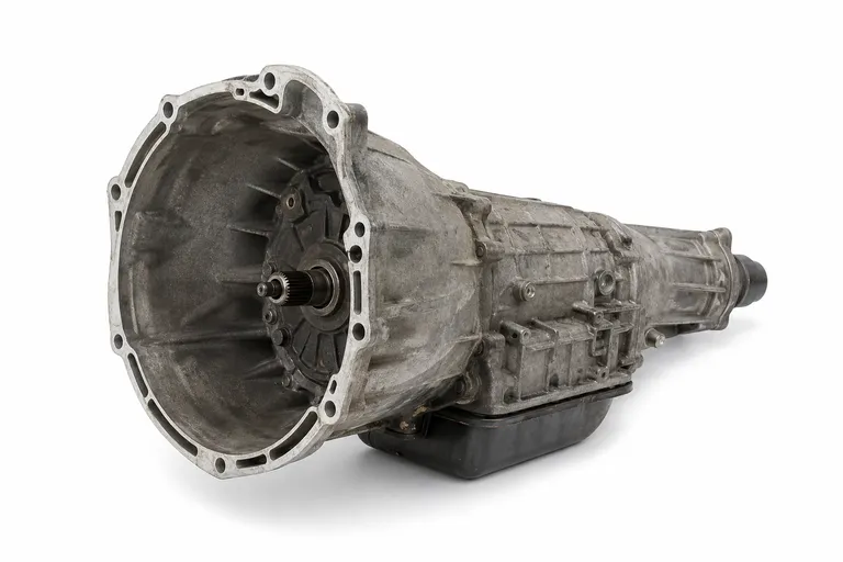 Illustrative used automatic transmission on a white background, not a specific 62TE unit